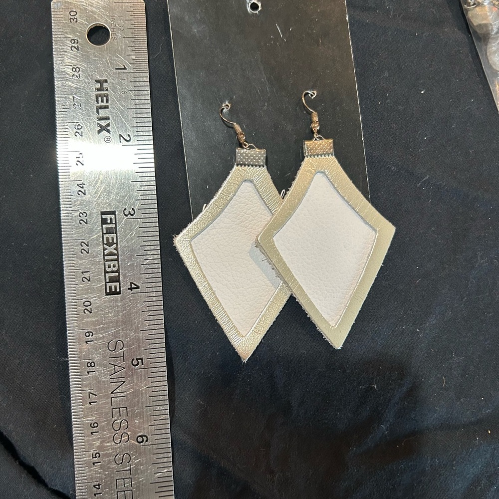 Genuine Leather Earrings